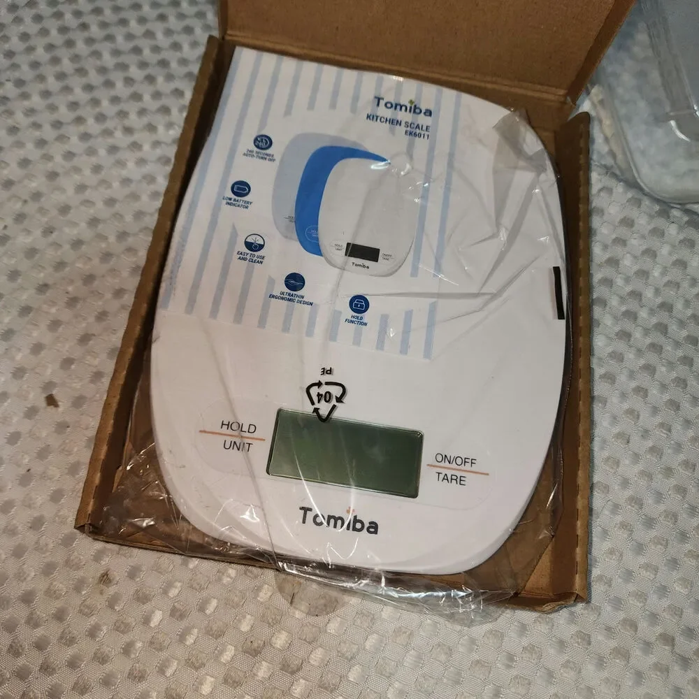 TOMIBA NWT EK6011 DIGITAL KITCHEN SCALE